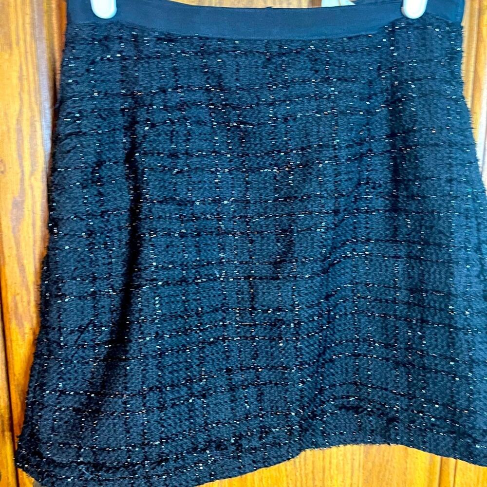 One Clothing Black Sequined Skirt